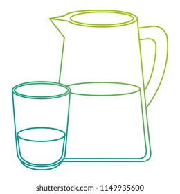 water jar isolated icon
