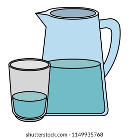 water jar isolated icon
