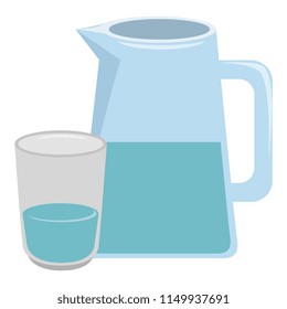 Water Jar Isolated Icon