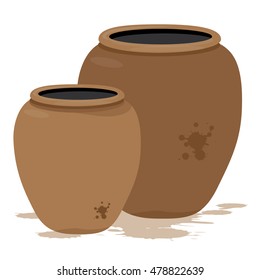 Water Jar Vector Design