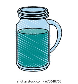 water jar vector illustration