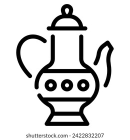 Water Jug Icon Ramadan, for infographic, web, app, etc