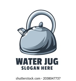 water jug logo design vector