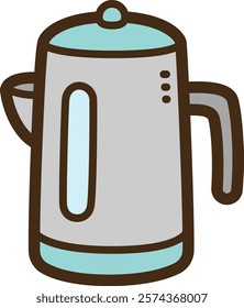 Water jug vector doodle illustration and graphic