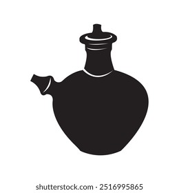 Plantilla de diseño de Ilustración vectorial de jarra de agua ​​icon