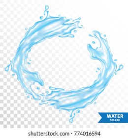 Water , juice splash vector illustration