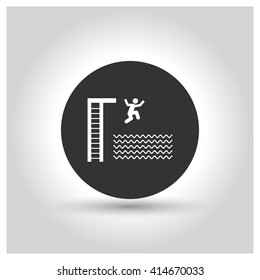 Water jump allowed icon