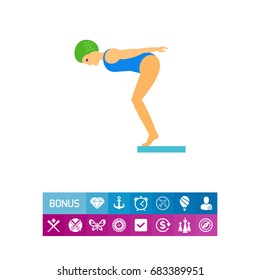 Water Jumping Icon