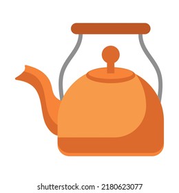 Water kettle cartoon electric and retro teapot. Hot galss or metal pot kitchenware vector illustration set. Coffie teakettle equipment and drawing house appliance. Tea kitchen boiler device drink