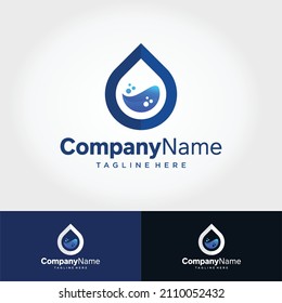 water lab logo for business template