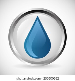 water label design, vector illustration eps10 graphic 