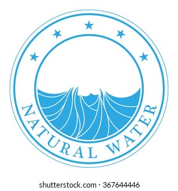 water labels food