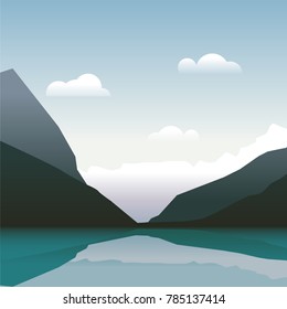 The water of Lake