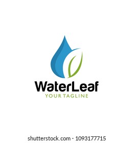 Water Leaf Logo