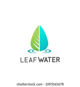 Water Leaf Logo