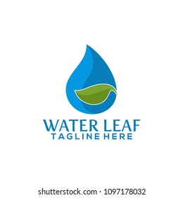 Water Leaf Logo