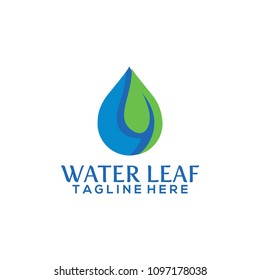Water Leaf Logo