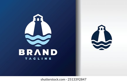 the water lighthouse circle logo
