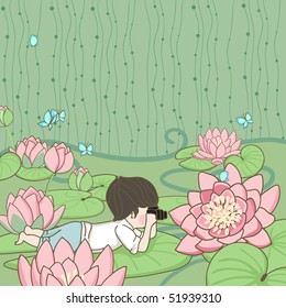 water lily photographer