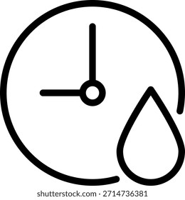 water line icon illustration vector