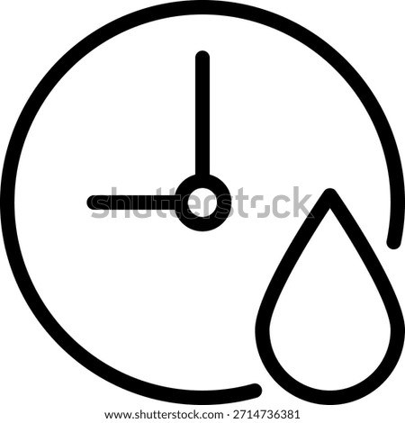 water line icon illustration vector