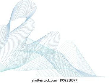 Wasserleitungen Konzept Design mit Textbereich. Elegantes Cute Design ohne Farbhintergrund. Vektorgrafik.