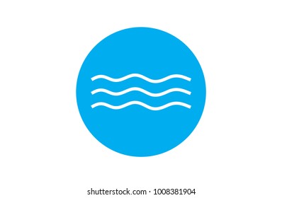 water, liquid designation, icon, Eps10