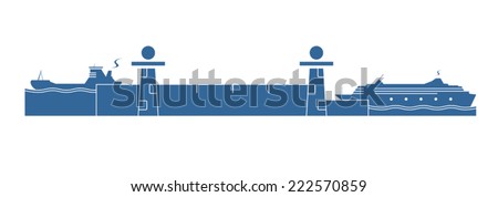 Similar – Image, Stock Photo downstream Boating trip