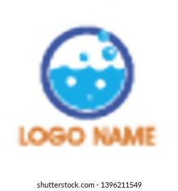 water logo can use for laundry / water treatment company, can use for icon, object , etc