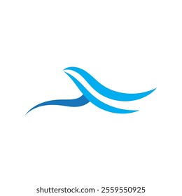Water Logo Design Graphic Illustration