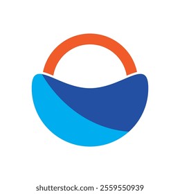 Water Logo Design Graphic Illustration