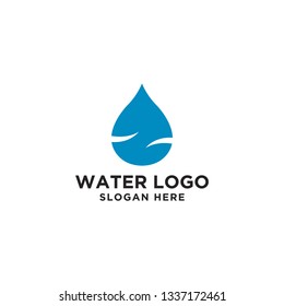 water logo design template