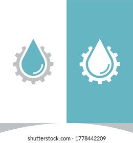 Ilustración de vectores de diseño con logotipo de agua
