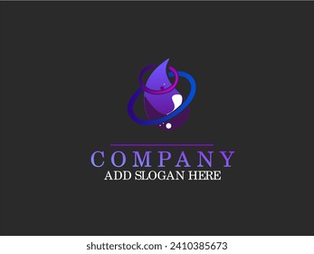 Water Logo. Water Drop in isolated background. Easy to Use and customize.