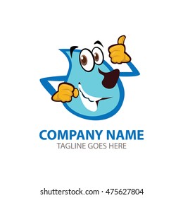Water Logo Illustration