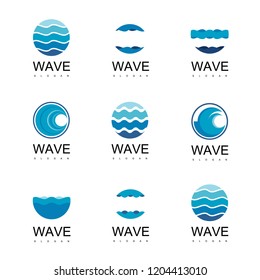 Water Logo Set