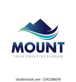water logo, Water Spring Logo Vector