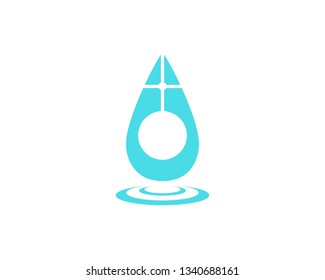 Water logo and symbol