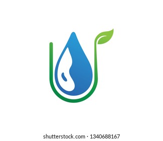 Water logo and symbol