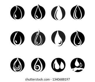 Water logo and symbol