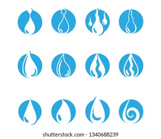 Water logo and symbol