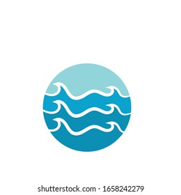 Water logo and symbol vector