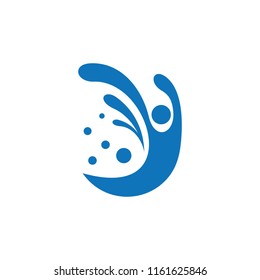 water logo template
