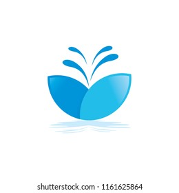 water logo template