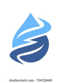 water logo template