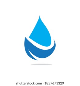 Water Logo Template vector image