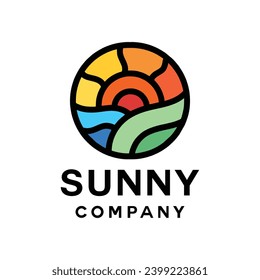Water Logo Vector Design illustration Emblem
