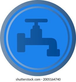 Water logo. Vector water symbol for your business.