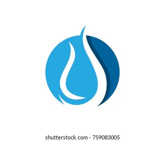 Water logos Template