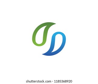 Water logos Template vector icons